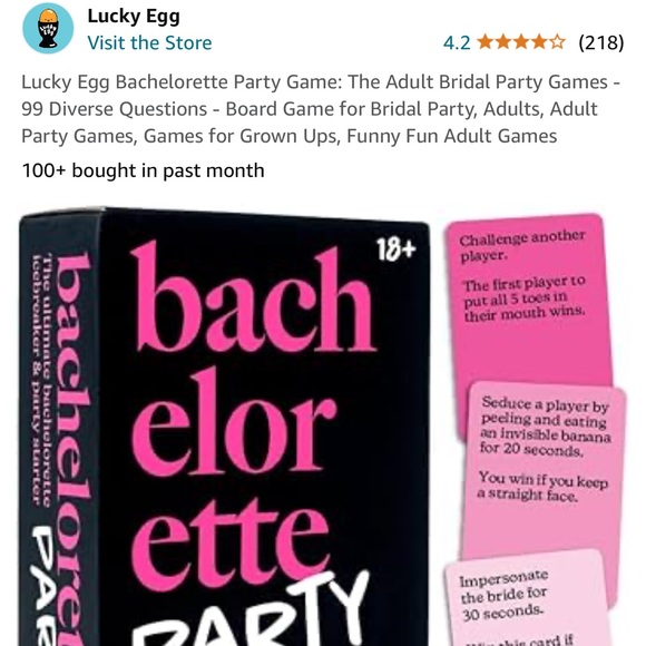 Lucky egg bachelorette party game - Picture 1 of 2